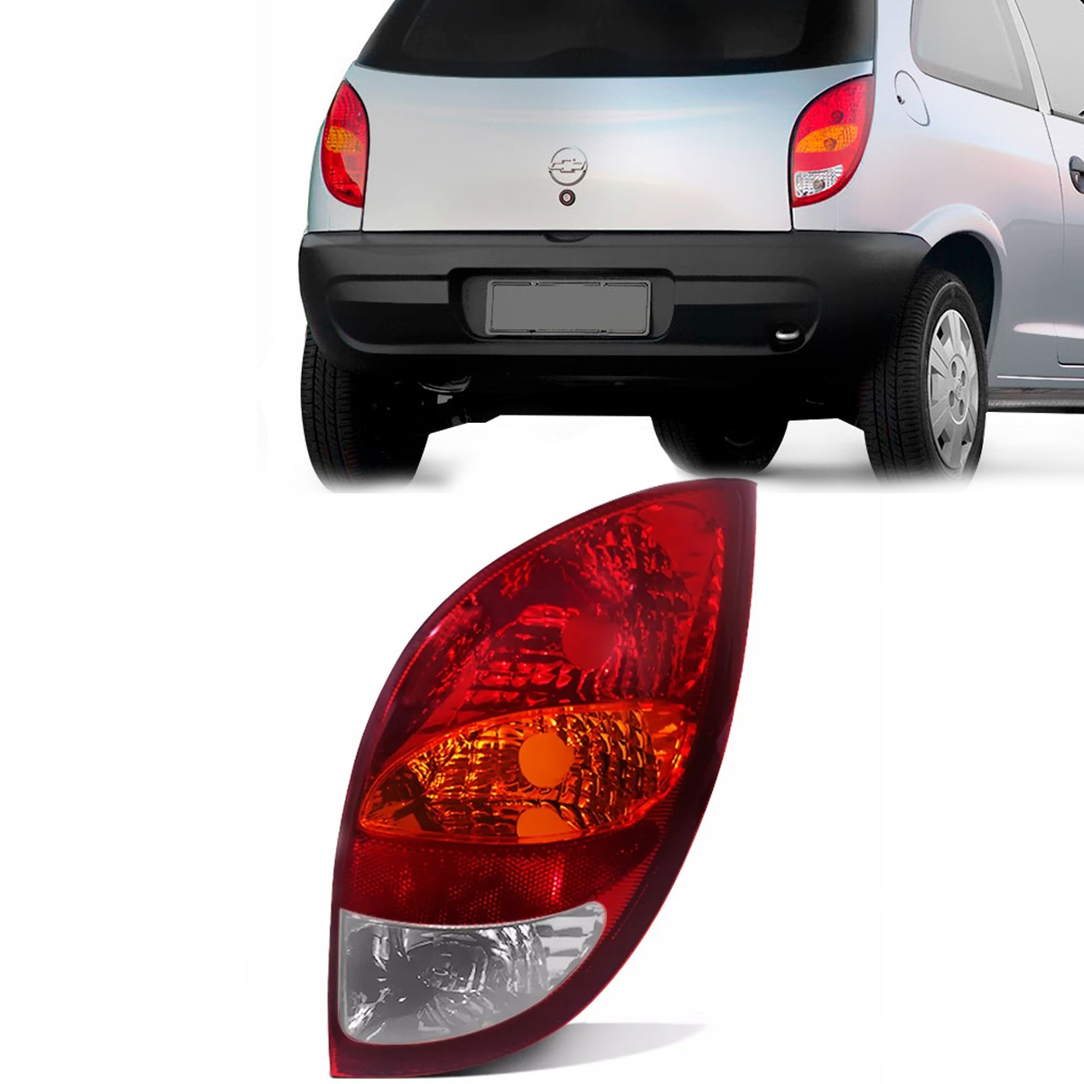 Kit Farol + Lanterna Traseira Celta 2001 Ate 2005