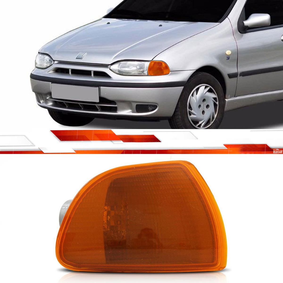 2 Farol Duplo 4 Lanterna Palio Weekend 97 98 99 2000 Dianteira Amarelo