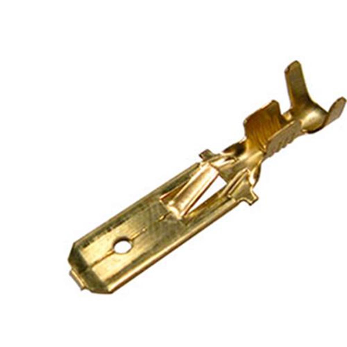 Terminal Encaixe Macho Fio 0,75Mm A 1,5Mm Com Trava