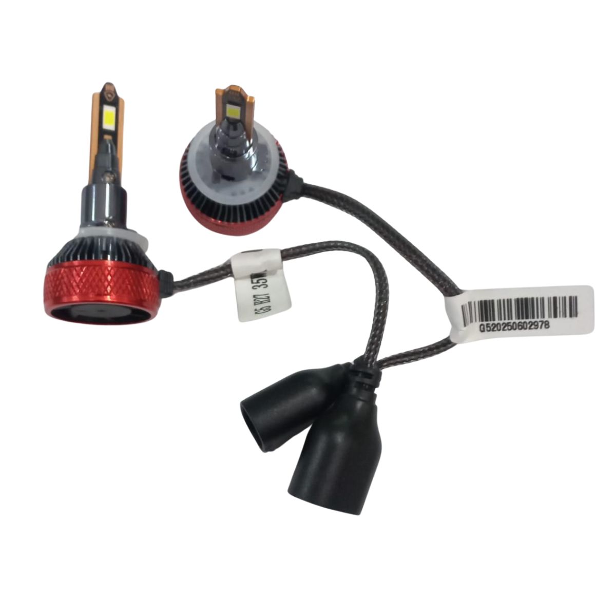 Lampada H27 ultra led Hyper X 6000K 60W 12V super branca