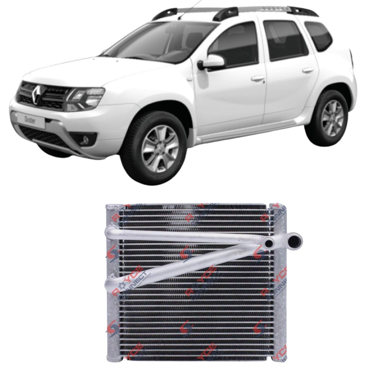 Evaporador Ar Condicionado Sandero Logan Duster Oroch 271153578R Ck348